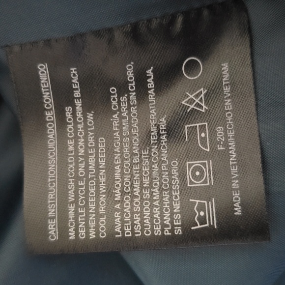 Women's FS Limited Blue Raincoat - Picture 12 of 16